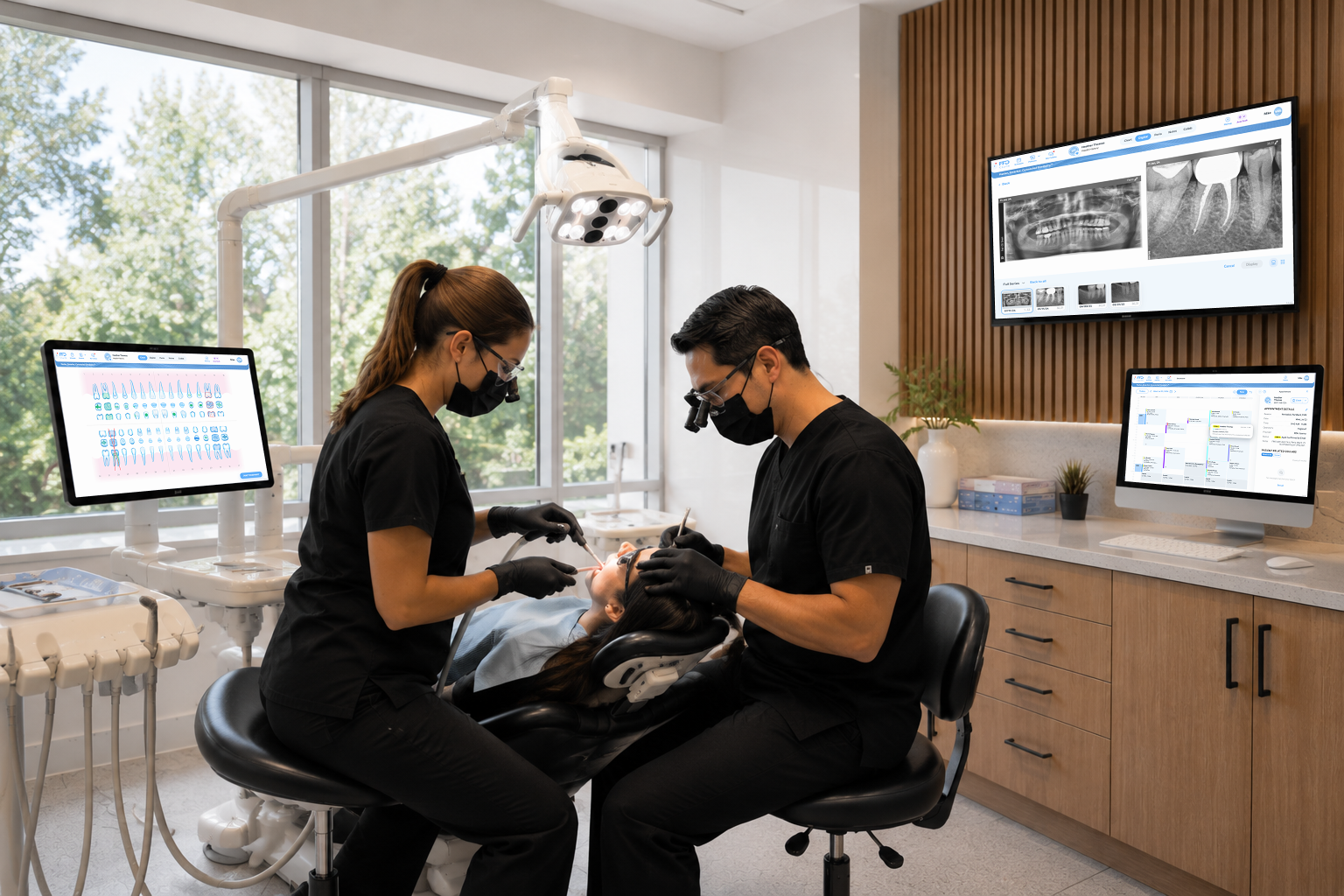 FFD Csuite in a connected dental practice